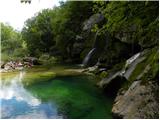 Plužna - The Virje waterfall